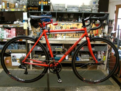 Orange Road Bike Build