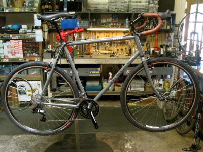 Gray Cross Bike
