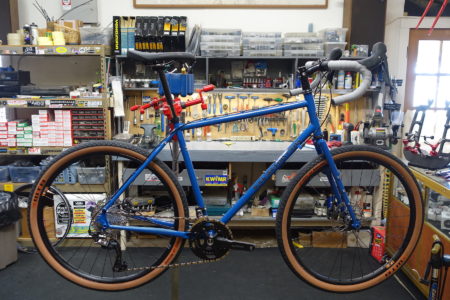 Blue bike