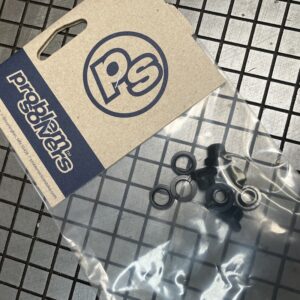Problem Solvers Single Chainring Bolts Black Alloy