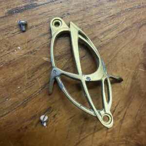 Vintage Ibis Brass Headbadge